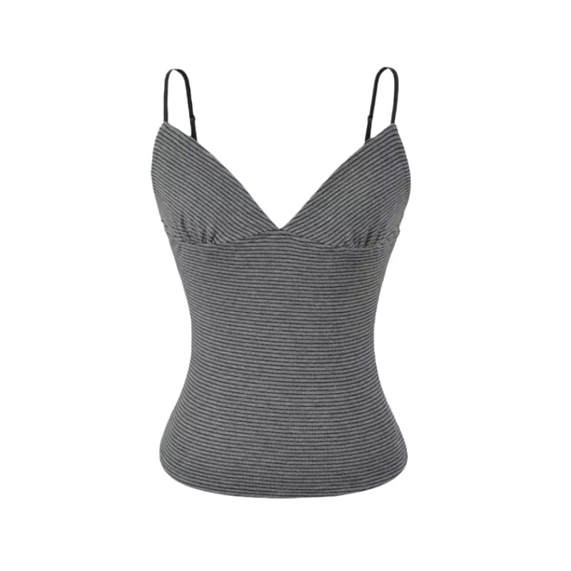 Striped V-Neck Camisole