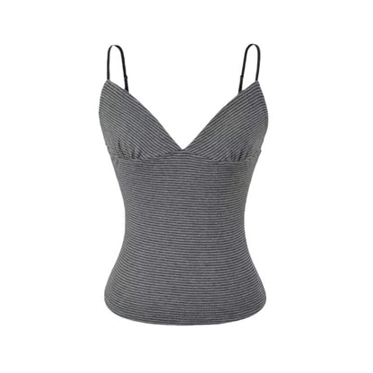 Striped V-Neck Camisole