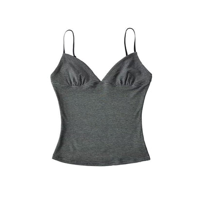 Striped V-Neck Camisole