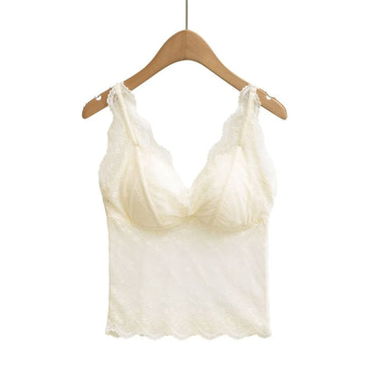 Lace Camisole - V-Neck Sleeveless