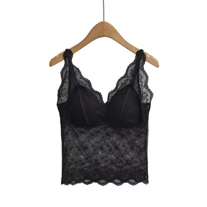 Lace Camisole - V-Neck Sleeveless