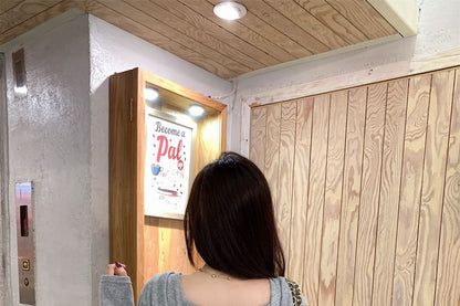 Hooded Half-Button Long-Sleeve Top