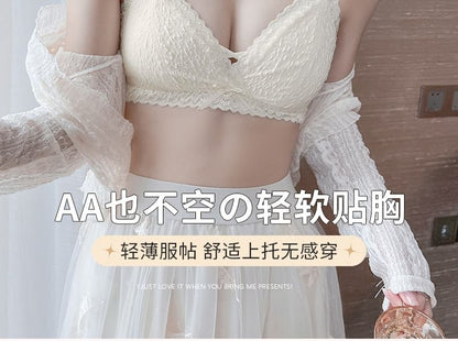 Lace Wireless Bra / Panty / Set
