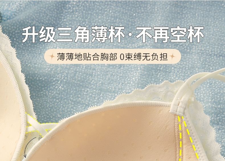 Lace Wireless Bra / Panty / Set