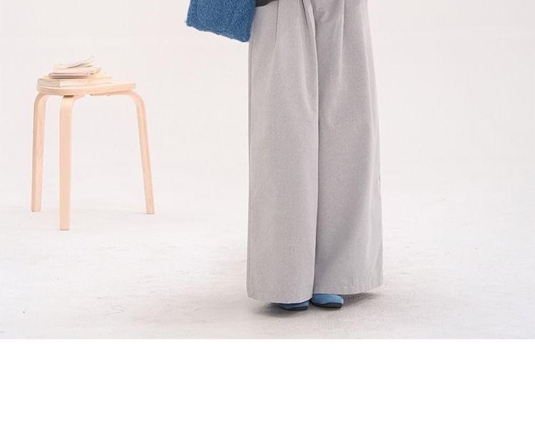 Round Neck Long-Sleeve Top & Flowy Camisole