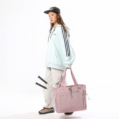 Plain Drawstring Fabric Tote Bag