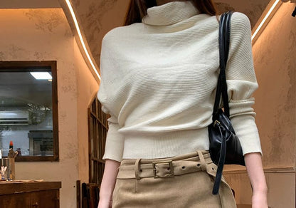 Mini Pencil Skirt Set with Belt Mid-Rise