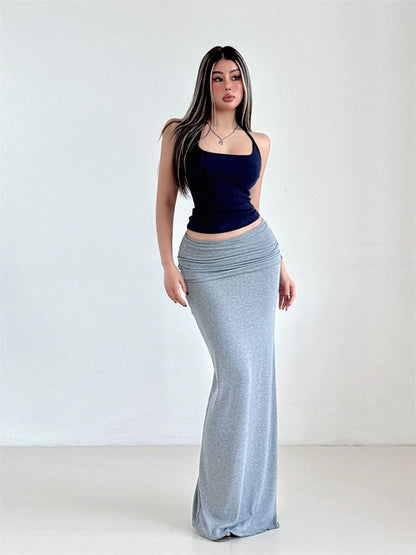 Maxi Bodycon Skirt High-Waisted