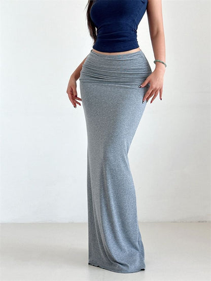 Maxi Bodycon Skirt High-Waisted