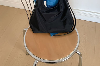 Plain Nylon Shoulder Bag