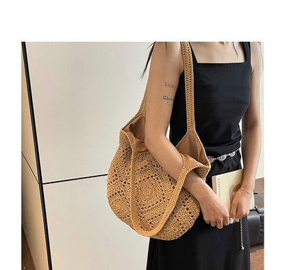 Crochet Plain Tote Bag
