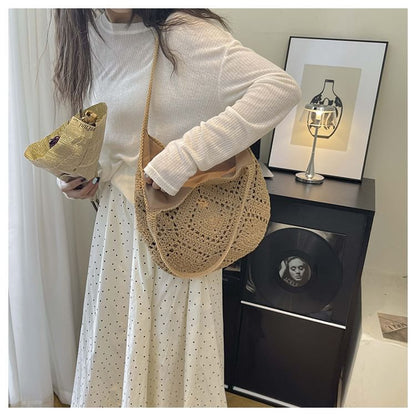 Crochet Plain Tote Bag