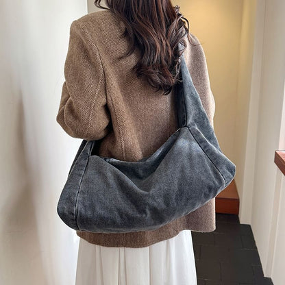 Denim Hobo Shoulder Bag