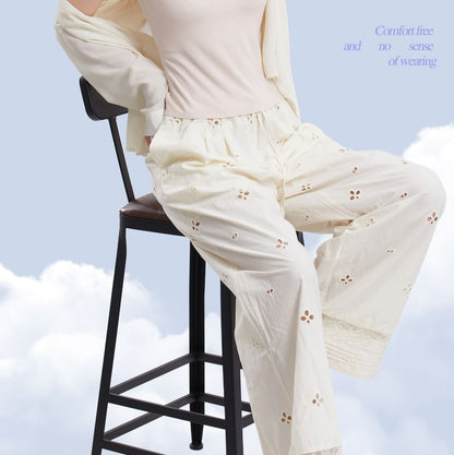 Lace Trimmed Camisole with Plain Design