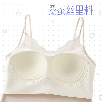 Lace Trimmed Camisole with Plain Design