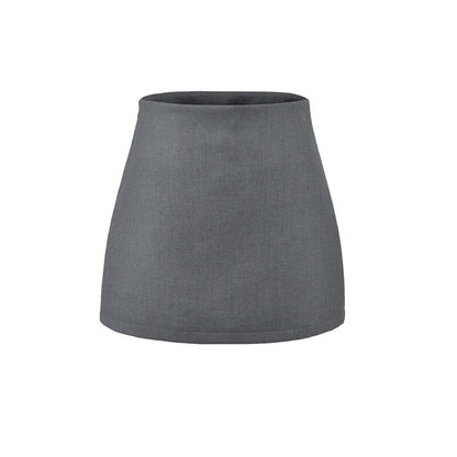 Black High Waist Plain Mini Pencil Skirt - Altfashion Shop