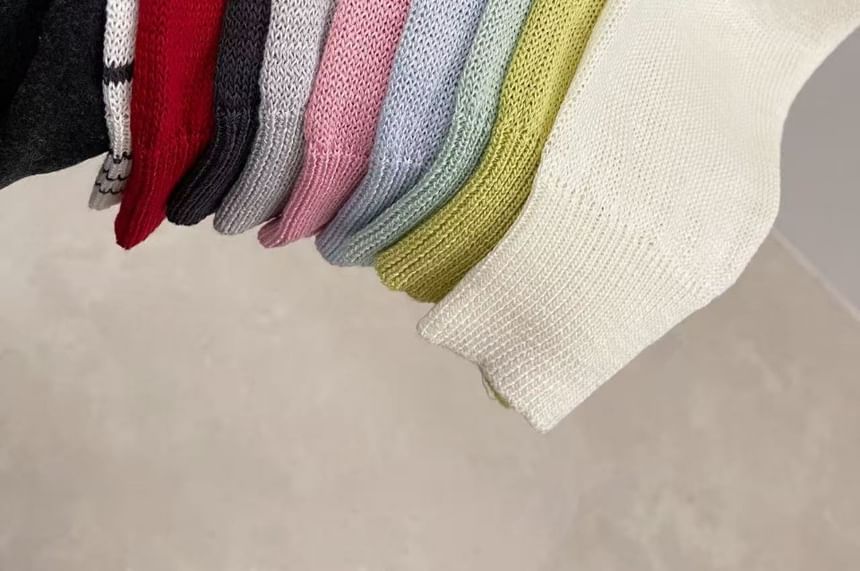 Hooded Plain Cardigan