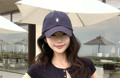 Short Sleeve Solid Crop Henley T-Shirt