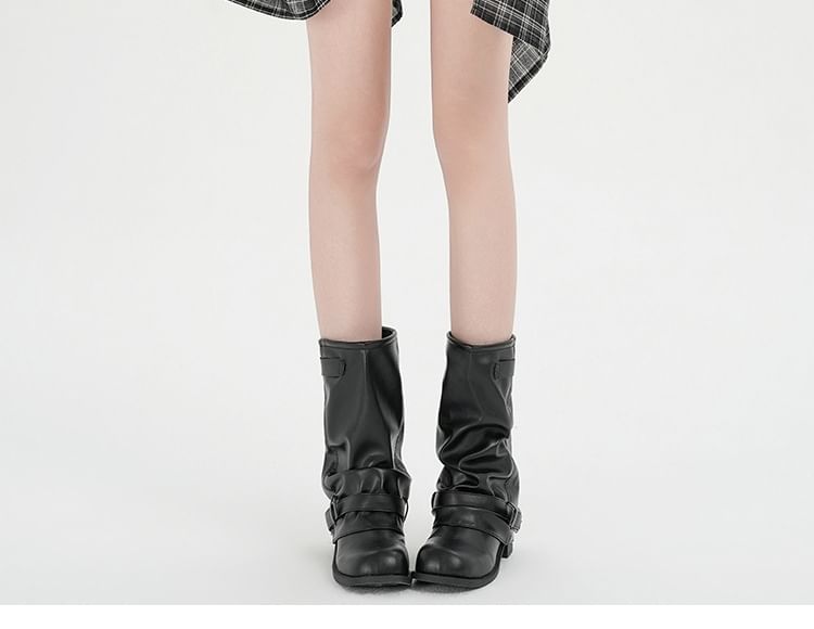 Mid Rise Tie Waist Plaid Mini A-Line Skirt
