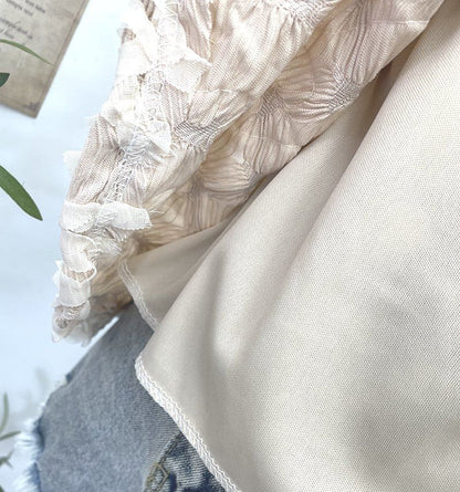 Ruffled Scoop Neck Spaghetti Strap Camisole