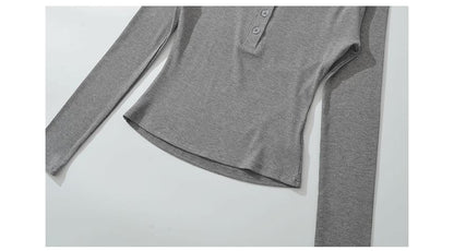 Collared Mock Two-Piece Long-Sleeve Polo