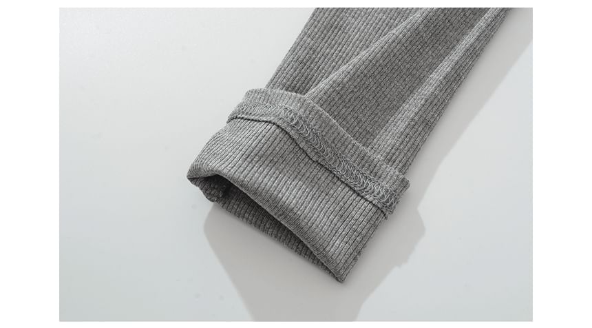 Collared Mock Two-Piece Long-Sleeve Polo