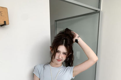 Streamlined Short-Sleeve Crew Tee