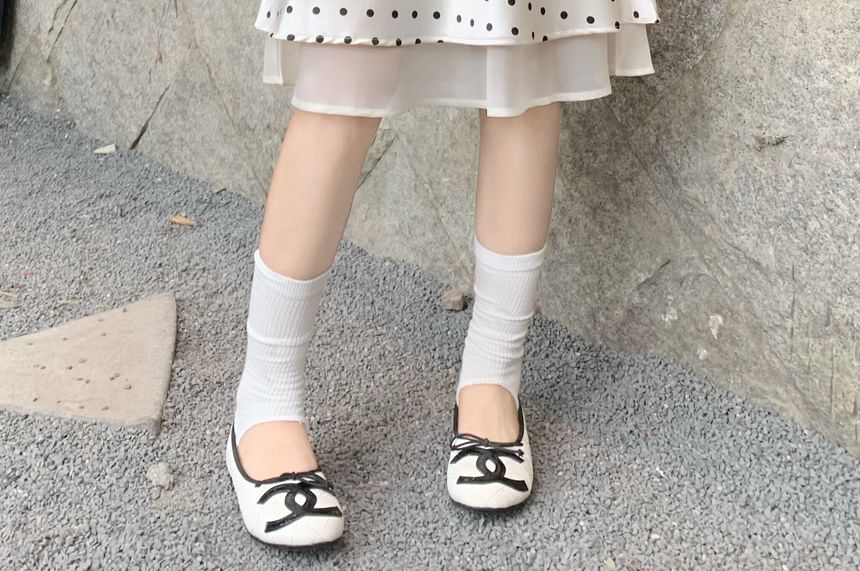 High Waist Polka Dot Overlay Midi A-Line Skirt