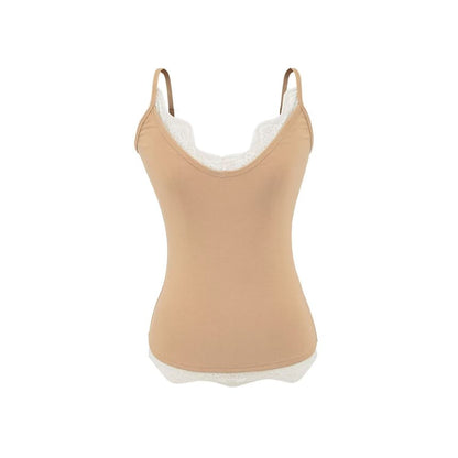 Lace Trim V-Neck Camisole