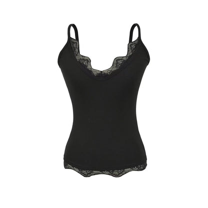 Lace Trim V-Neck Camisole