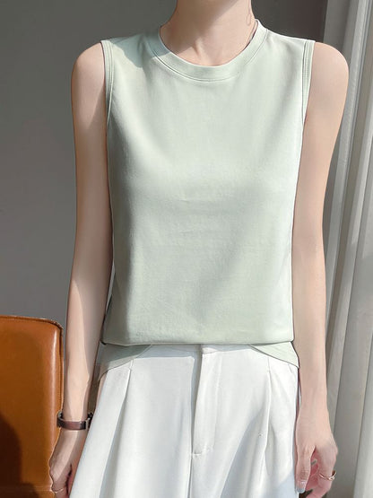 Crew Neck Tank Top