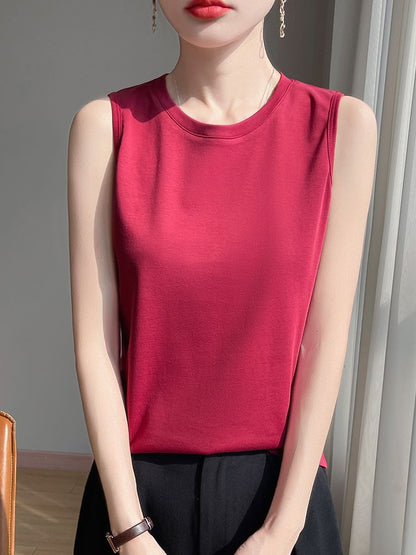 Crew Neck Tank Top