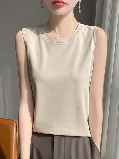 Crew Neck Tank Top