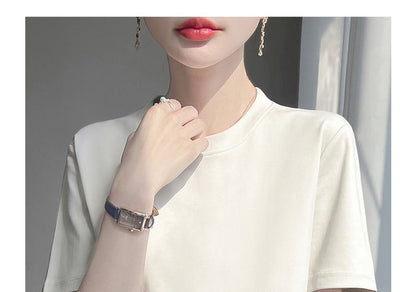 Short-Sleeve Crew Neck Tee