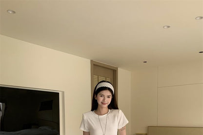 Asymmetrical Ruffle Tee
