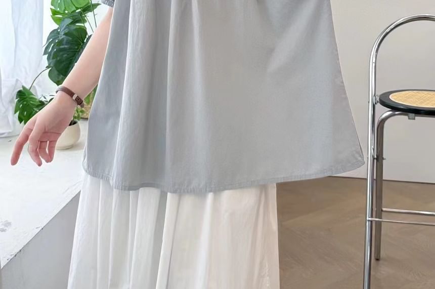 Lace Ruffle Blouse