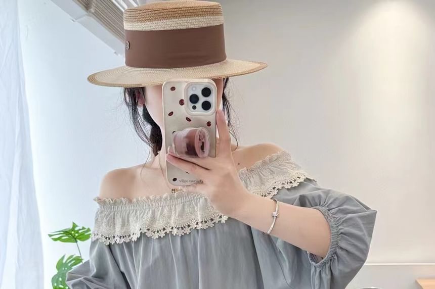 Lace Ruffle Blouse