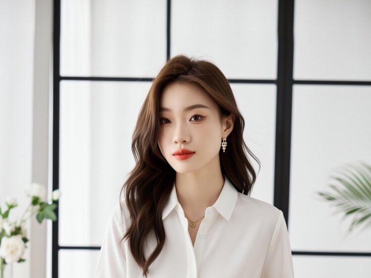 Collared Short Sleeve Button Down Shirt