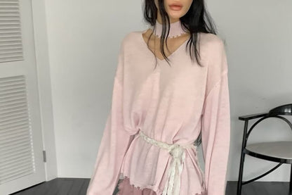 Mid Rise Plain Ruffle Maxi Tiered Skirt