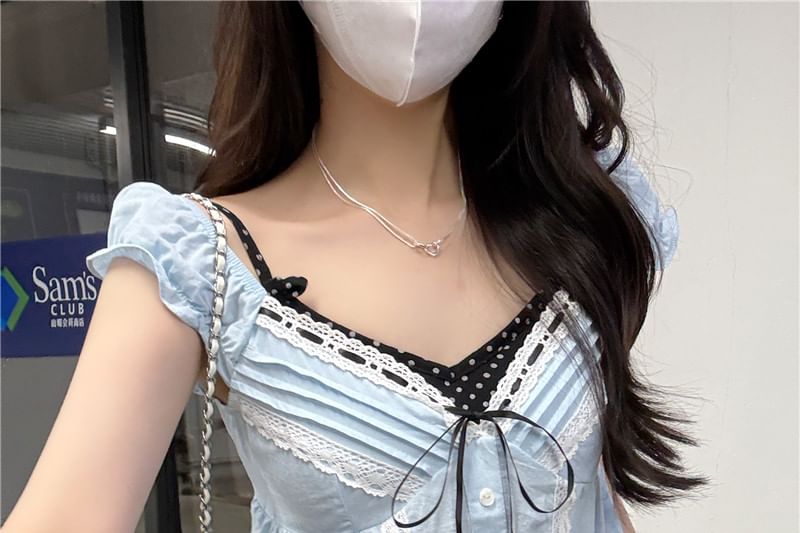 V-Neck Ruffle Tank