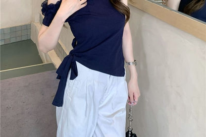 Off-Shoulder Asymmetrical Top