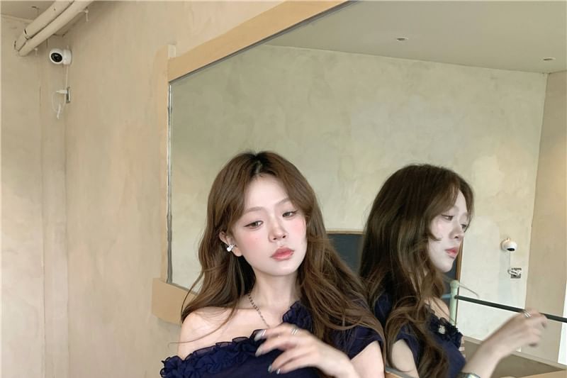 Off-Shoulder Asymmetrical Top