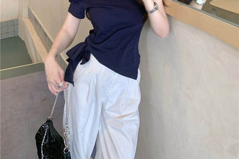 Off-Shoulder Asymmetrical Top