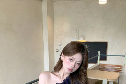 Off-Shoulder Asymmetrical Top