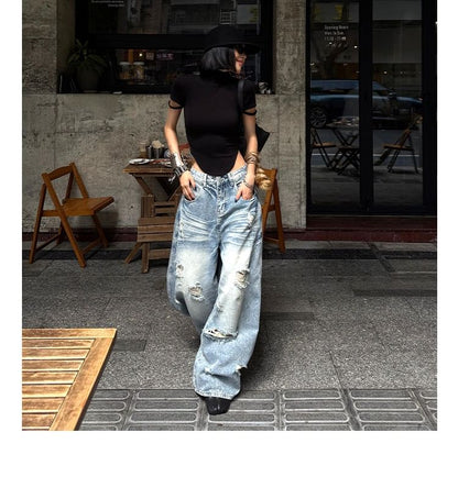 Mock Neck Cropped Tee
