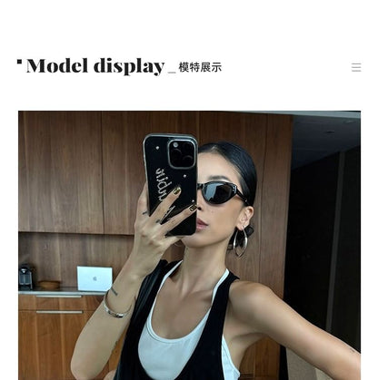 Mock Neck Two-Piece Tank