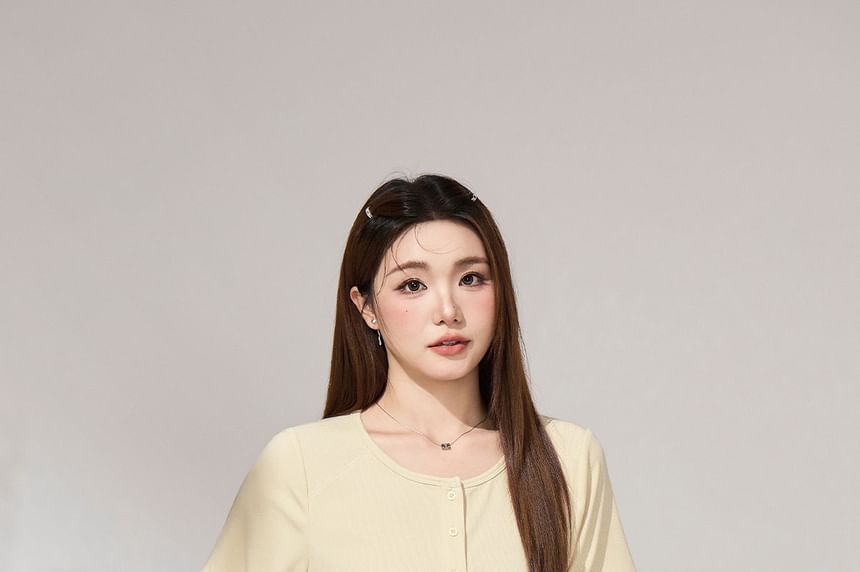 Henley Short Sleeve Tee