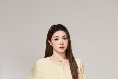 Henley Short Sleeve Tee