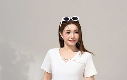 V-Neck Short-Sleeve Tee
