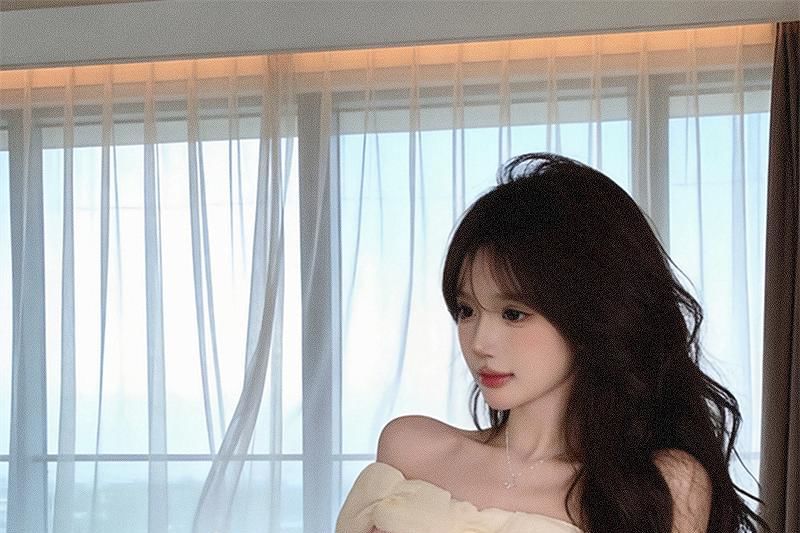 Cropped Off-Shoulder Peplum Blouse with Lace Trim